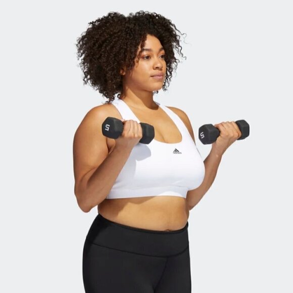 3X - adidas Powerreact Bra - Picture 6 of 8